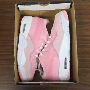 Air Jordan 4 RM Med Soft Pink/Pink-White Wmns Sz 8.5 FQ7938 614 New/Box No Lid